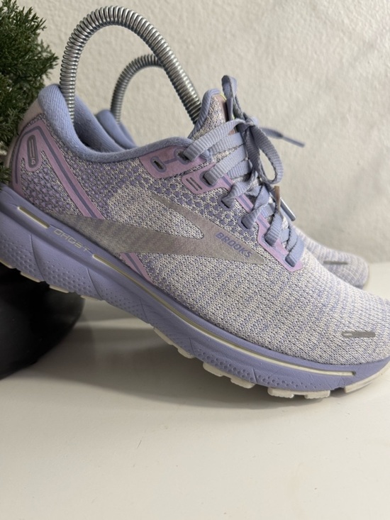 Brooks Shoes - Brooks Ghost 14 Women’s Lavender and Silver-Trim Running Shoes